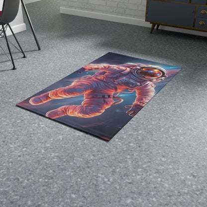 Astronaut Outer Space - Galaxy Starfield Art - Dobby Rug