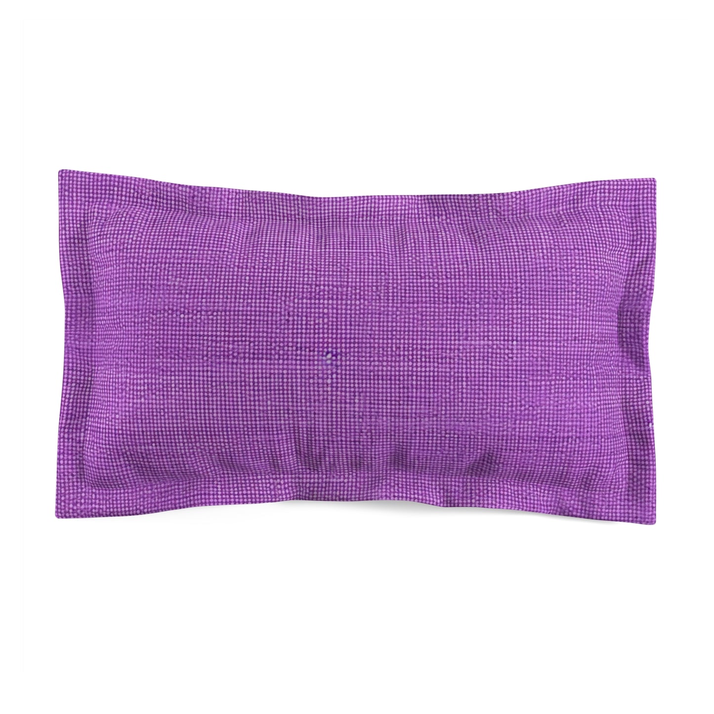 Hyper Iris Orchid Red: Denim-Inspired, Bold Style - Microfiber Pillow Sham