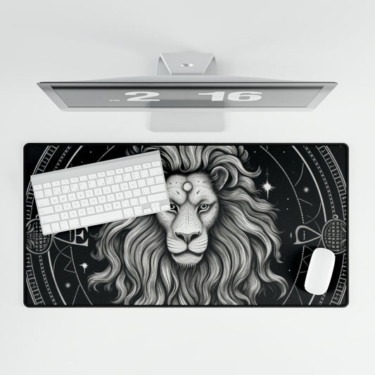 Leo Lion Astrology Sign - Desk Mats