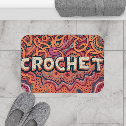 Crochet Hobby Lover Gift - Bath Mat