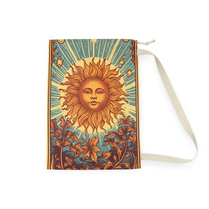 Sun Tarot Card Symbol of Growth, Life, and Radiance - Laundry Bag