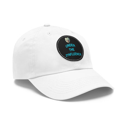 Under The Zynfluence - Dad Hat with Leather Patch (Round)