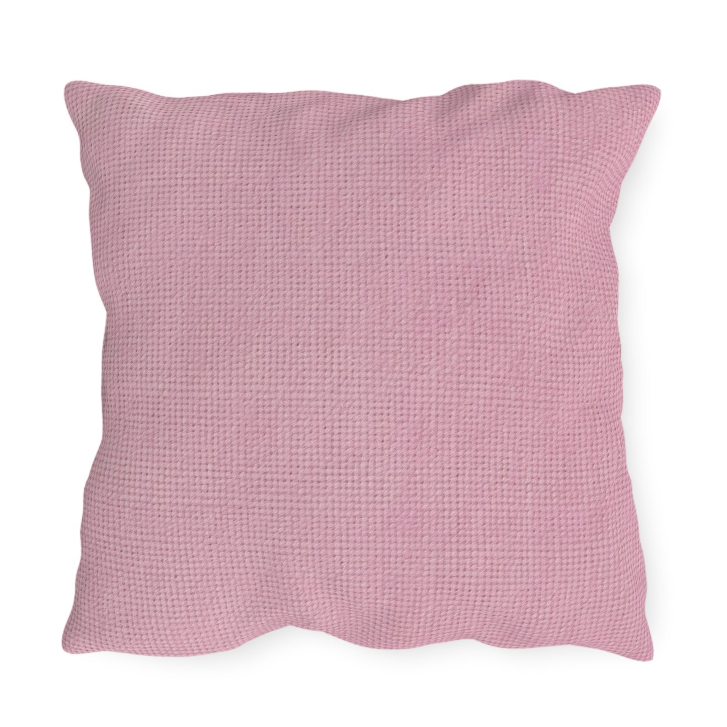 Blushing Garment Dye Pink: Denim-Inspired, Soft-Toned Fabric - Outdoor Pillows