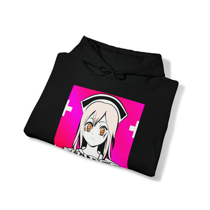 Enfermera Anime Estilo Japonés Kawaii - Sudadera con capucha Unisex Heavy Blend™ 