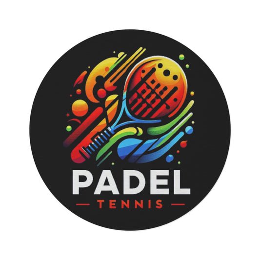 Padel Tennis, Not Paddle Tennis, Volley Sport Trend - Round Rug