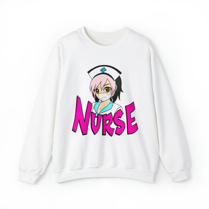 Regalo de enfermera - Anime Kawaii Cute Graphic Character Cartoon - Sudadera unisex Heavy Blend™ Crewneck 