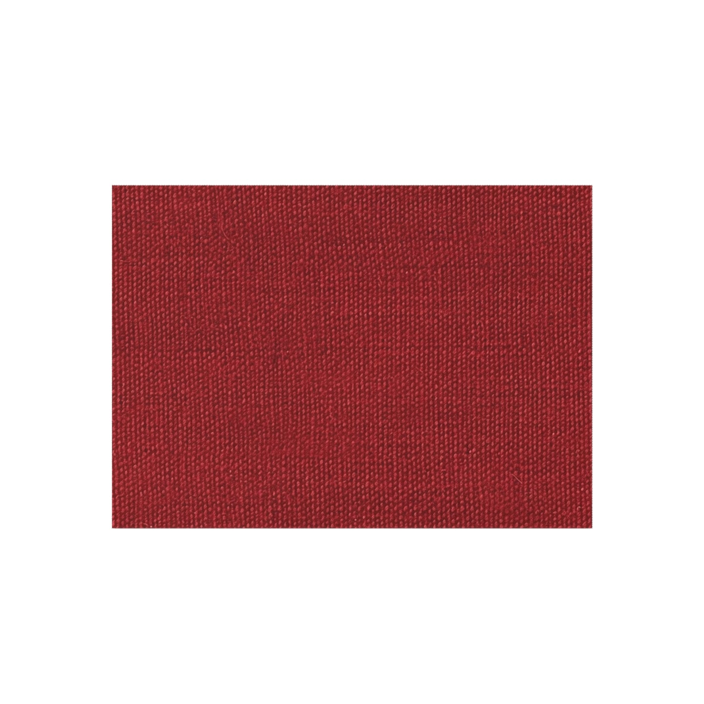 Bold Ruby Red: Denim-Inspired, Passionate Fabric Style - Outdoor Rug