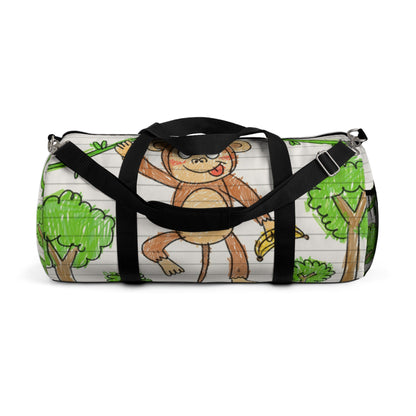 Graphic Monkey - Fun Zoo Clothing for Ape Lovers Duffel Bag