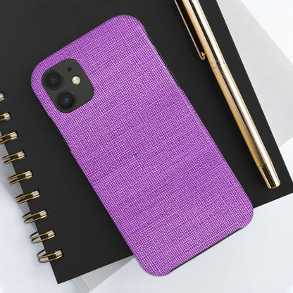 Hyper Iris Orchid Red: Denim-Inspired, Bold Style - Tough Phone Cases