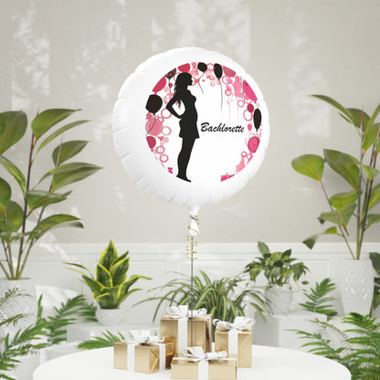 Yin Yang Symbol, Colorful Paint Style - Artistic Decor - Mylar Helium Balloon