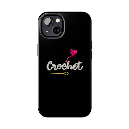 Crochet Love Gift - Heartfelt Fabric Fashion Collector Style - Tough Phone Cases