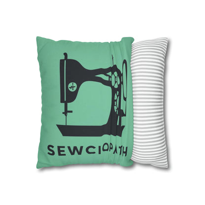 Sewing Sociopath Machine - Spun Polyester Square Pillow Case