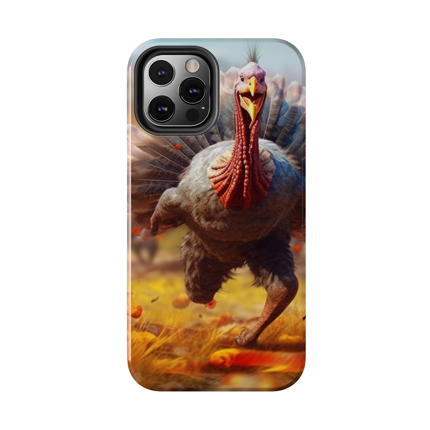 Thanksgiving Trot Turkey Run Athlete Sprint Racer Holiday Feast Dinner - Tough Phone Cases