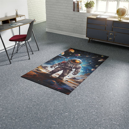 Galactic Voyage: Astronaut Journey in Celestial Star Cosmic Exploration - Dobby Rug