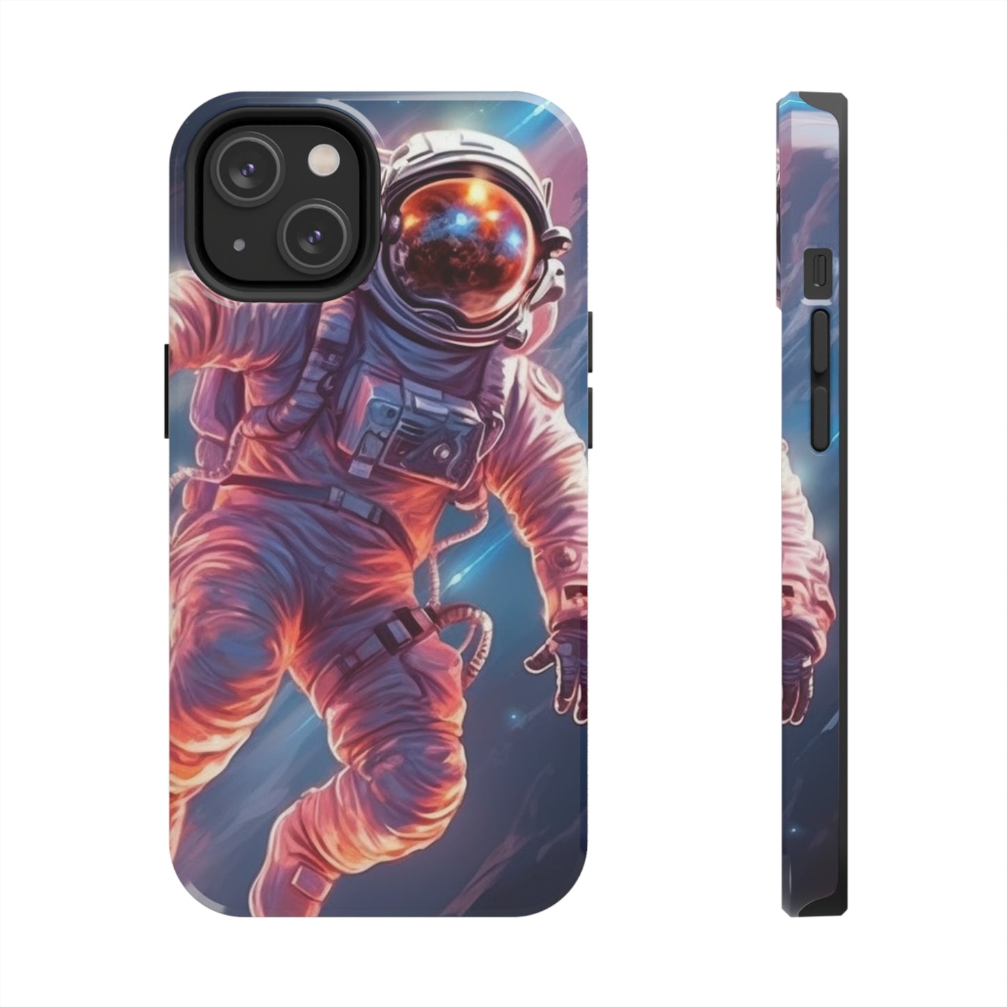 Astronaut Outer Space - Galaxy Starfield Art - Tough Phone Cases