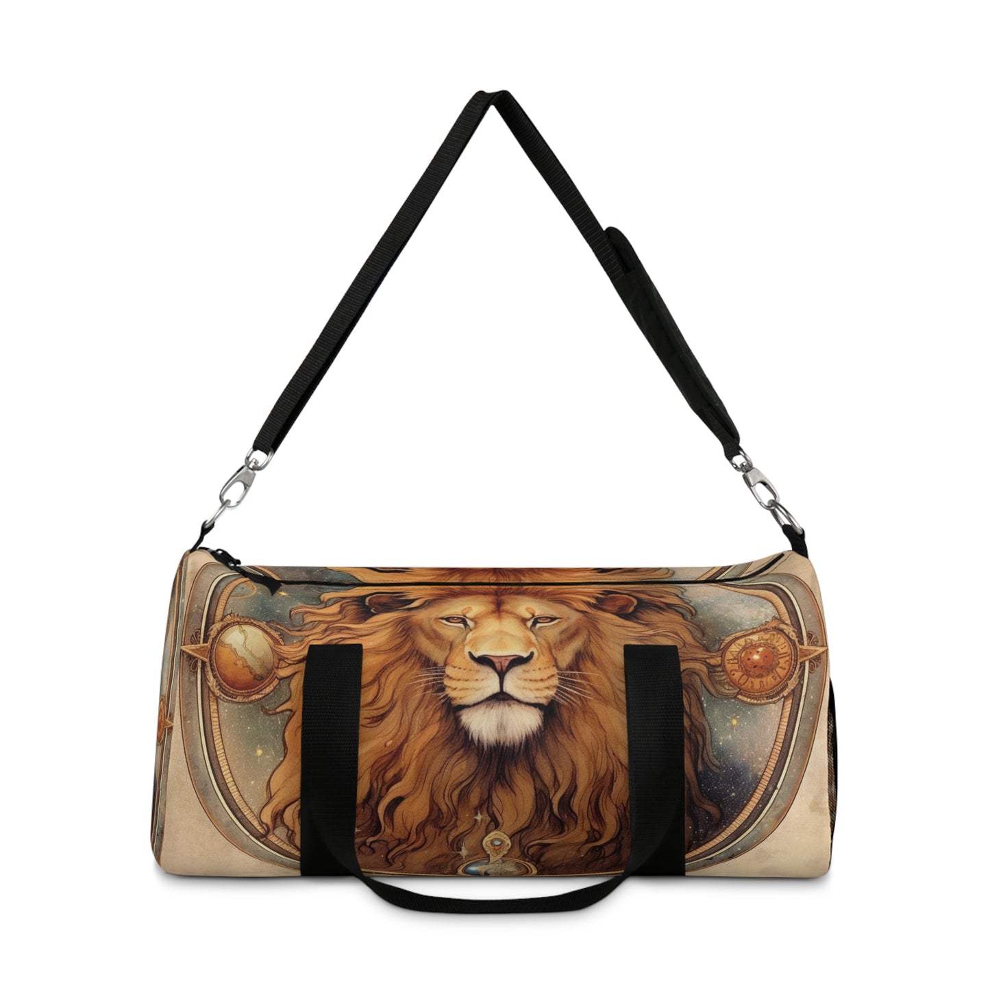 Astrological Leo Sign Vibrant Celestial Cosmic Zodiac - Duffel Bag