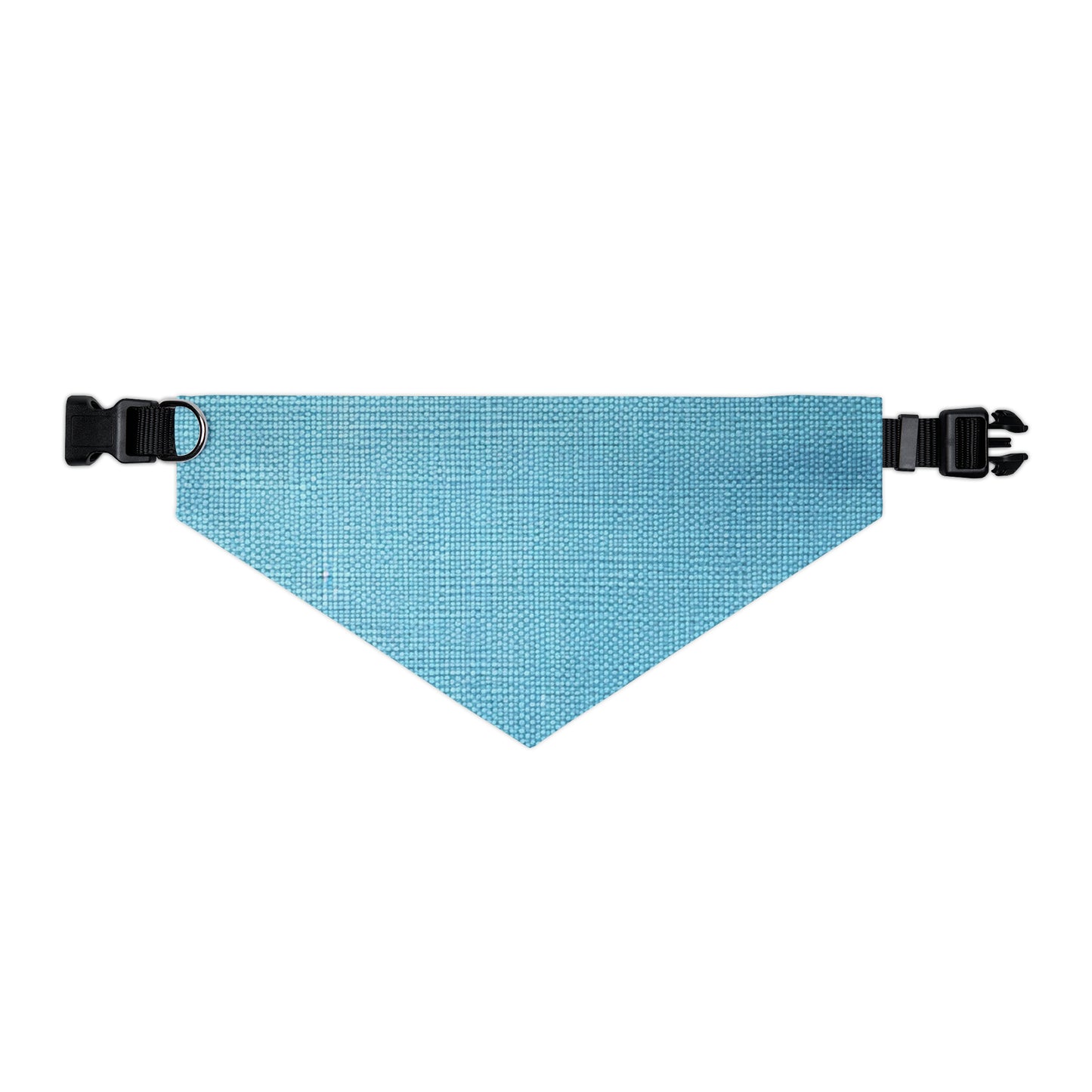 Bright Aqua Teal: Denim-Inspired Refreshing Blue Summer Fabric - Dog & Pet Bandana Collar