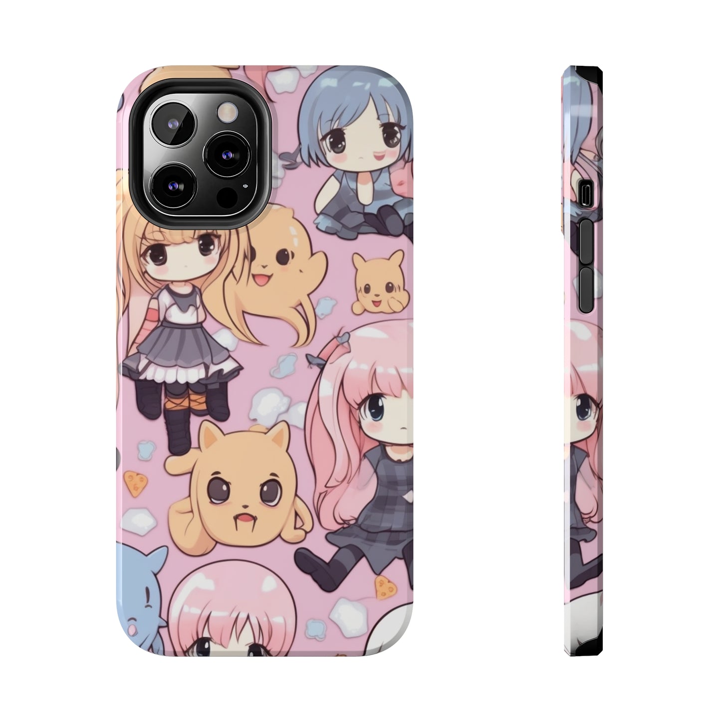 Kawaii Anime Girls: Cute and Adorable Manga Inspired Design - Tough Phone Cases