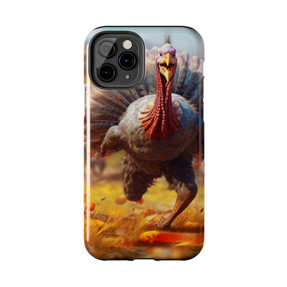 Thanksgiving Trot Turkey Run Athlete Sprint Racer Holiday Feast Dinner - Tough Phone Cases