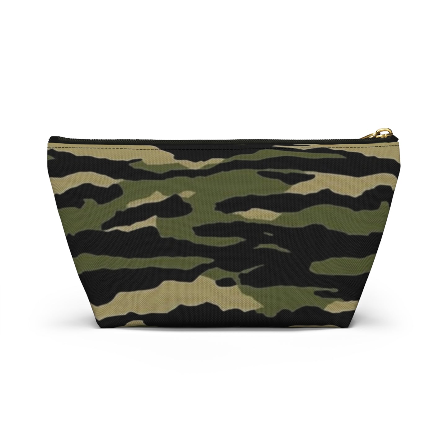 Tiger Stripe Camouflage: Military Style - Accessory Pouch w T-bottom