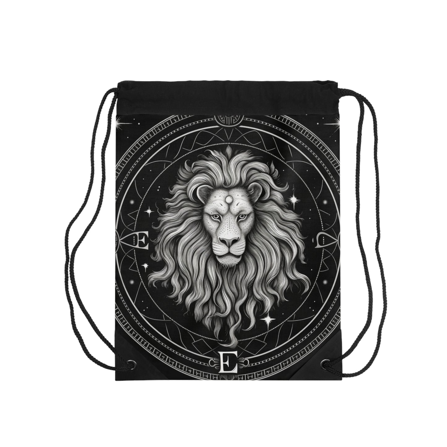 Zodíaco Leo, diseño del símbolo del león, elemento fuego - Mochila saco