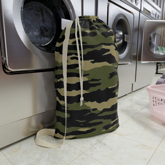 Tiger Stripe Camouflage: Military Style - Laundry Bag