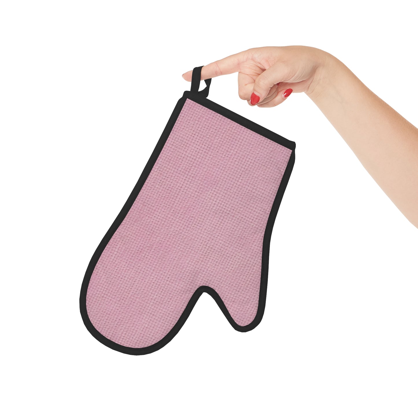 Blushing Garment Dye Pink: Denim-Inspired, Soft-Toned Fabric - Oven Glove