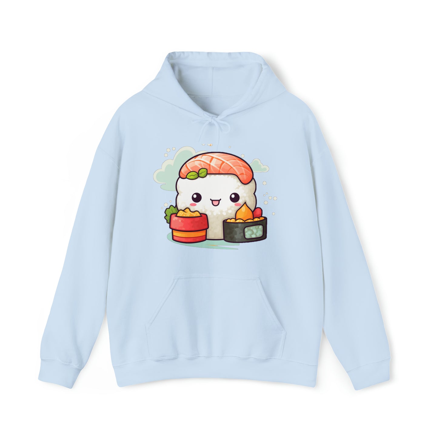 Anime Sushi - Japonés lindo kawaii - Regalo Otaku - Sudadera con capucha Unisex Heavy Blend™ 