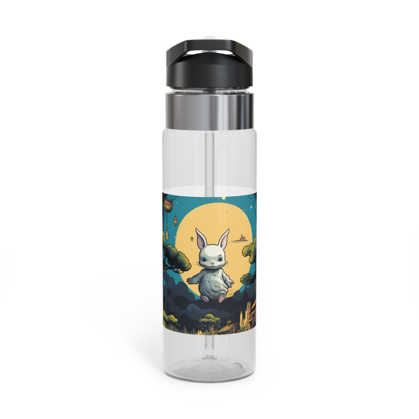 White Rabbit Mystery Psychedelic Fantasy Anime Cartoon Bunny - Kensington Tritan™ Sport Bottle, 20oz