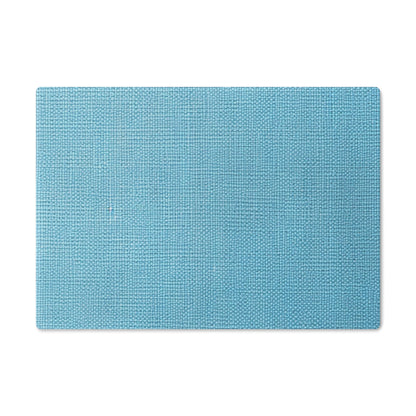 Bright Aqua Teal: Denim-Inspired Refreshing Blue Summer Fabric - Cutting Board