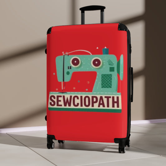 Sewing Sewciopath Graphic Style - Suitcase