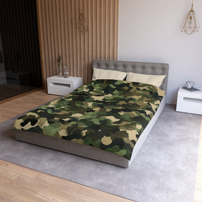 Classic Camo | Camouflage Wrap | Traditional Camo - Microfiber Duvet Cover