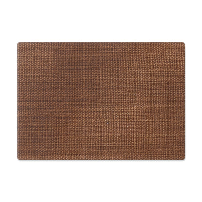 Luxe Dark Brown: Denim-Inspired, Distinctively Textured Fabric - Cutting Board