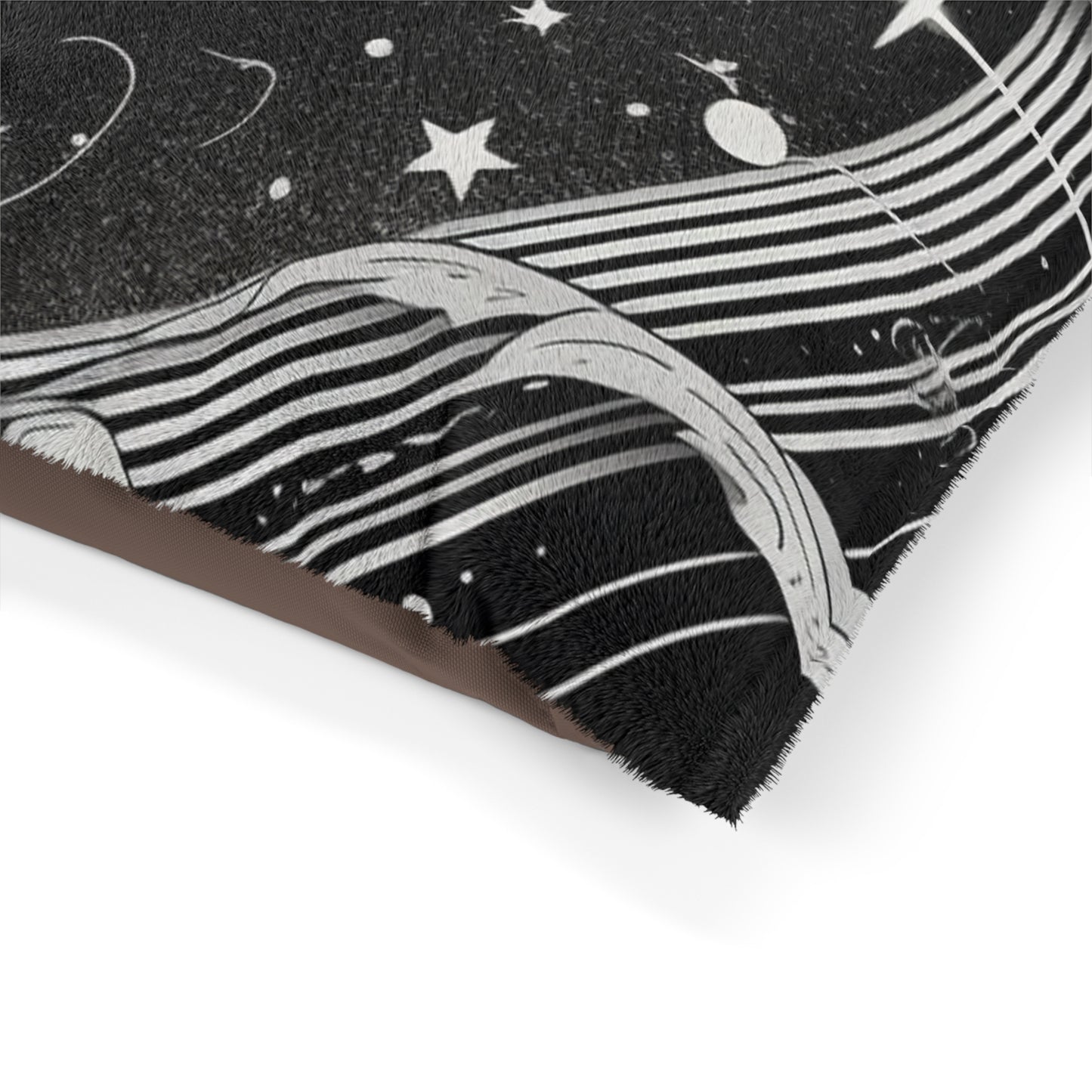 Aquarius Zodiac Design, Indoor Polyester & Cotton Pet Bed