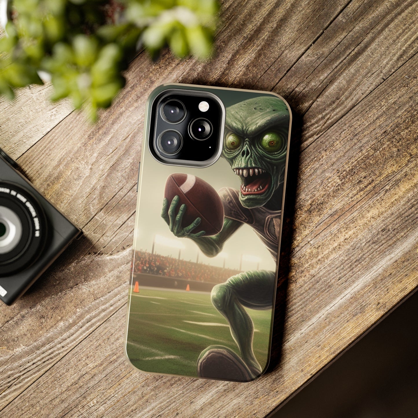 Alien Football Space Sport Game Stadium Athlete Galaxy Player - Tough Phone Cases