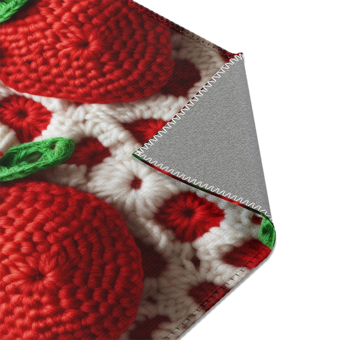 Strawberry Crochet Pattern - Amigurumi Strawberries - Fruit Design for Home and Gifts - Area Rugs