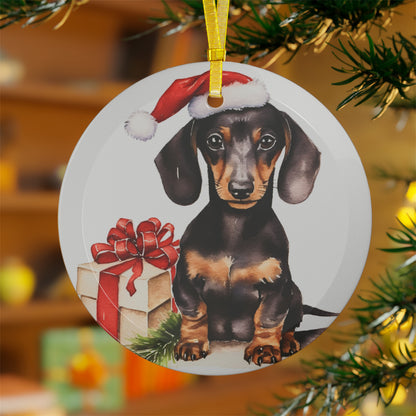 Dachshund Dog - Glass Ornament Bundles