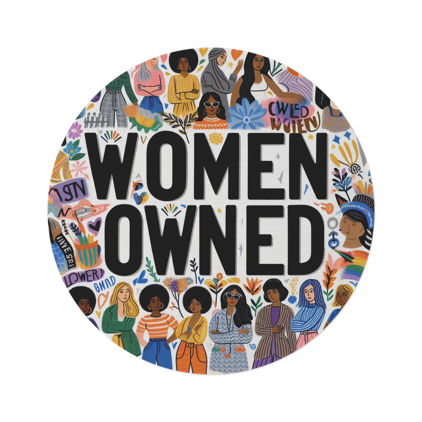 Women Owned - Round Rug