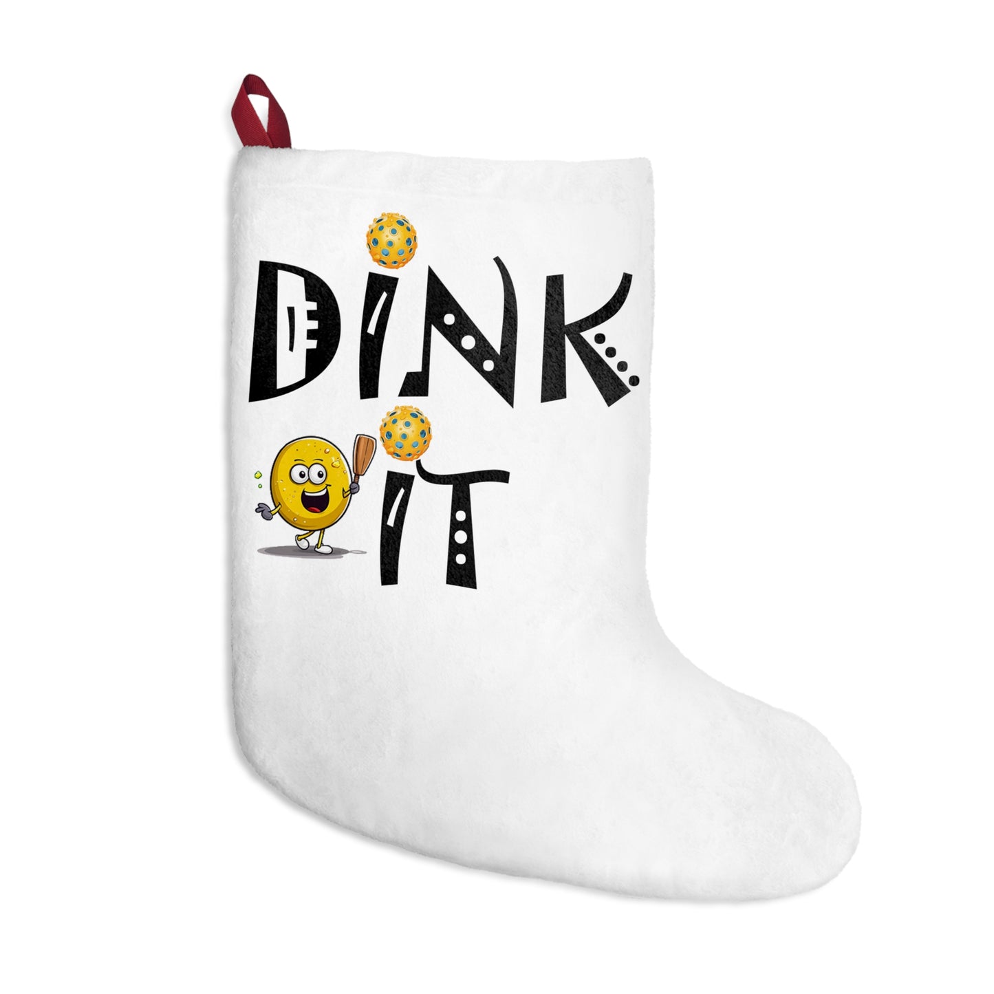 Pickleball Dink It: Sport Strategy Game Style - Gift Enthusiasts & Players - Christmas Stockings