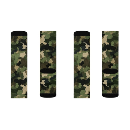 Classic Camo | Camouflage Wrap | Traditional Camo - Sublimation Socks