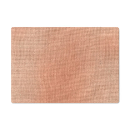 Soft Pink-Orange Peach: Denim-Inspired, Lush Fabric - Cutting Board