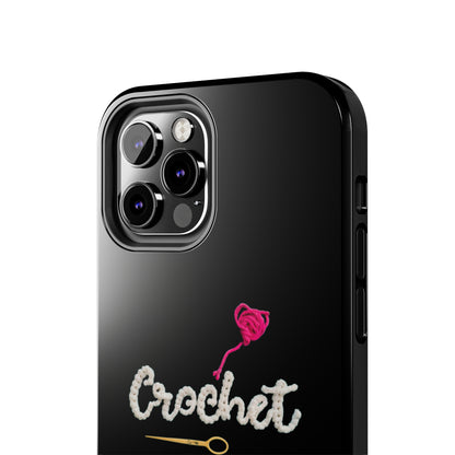 Crochet Love Gift - Heartfelt Fabric Fashion Collector Style - Tough Phone Cases