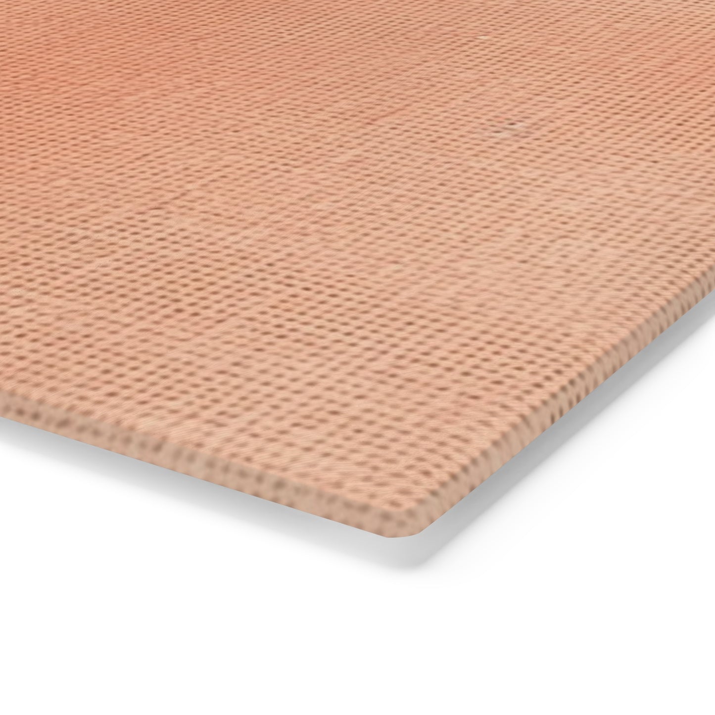 Soft Pink-Orange Peach: Denim-Inspired, Lush Fabric - Cutting Board