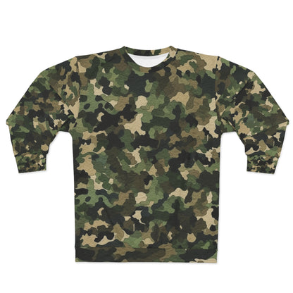 Camuflaje clásico | Envoltura de camuflaje | Camuflaje tradicional - Sudadera unisex (AOP) 