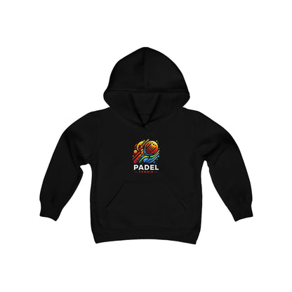 Padel Tennis, Not Paddle Tennis, Volley Sport Trend - Youth Heavy Blend Hooded Sweatshirt