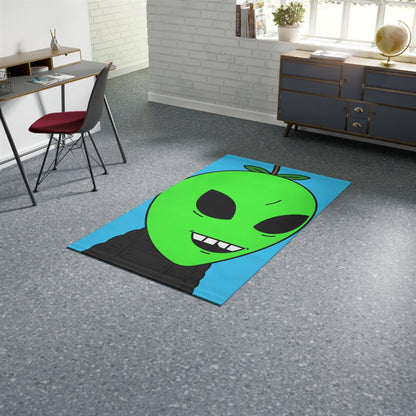 Green Apple Chipped tooth Visitor Smiling Dobby Rug