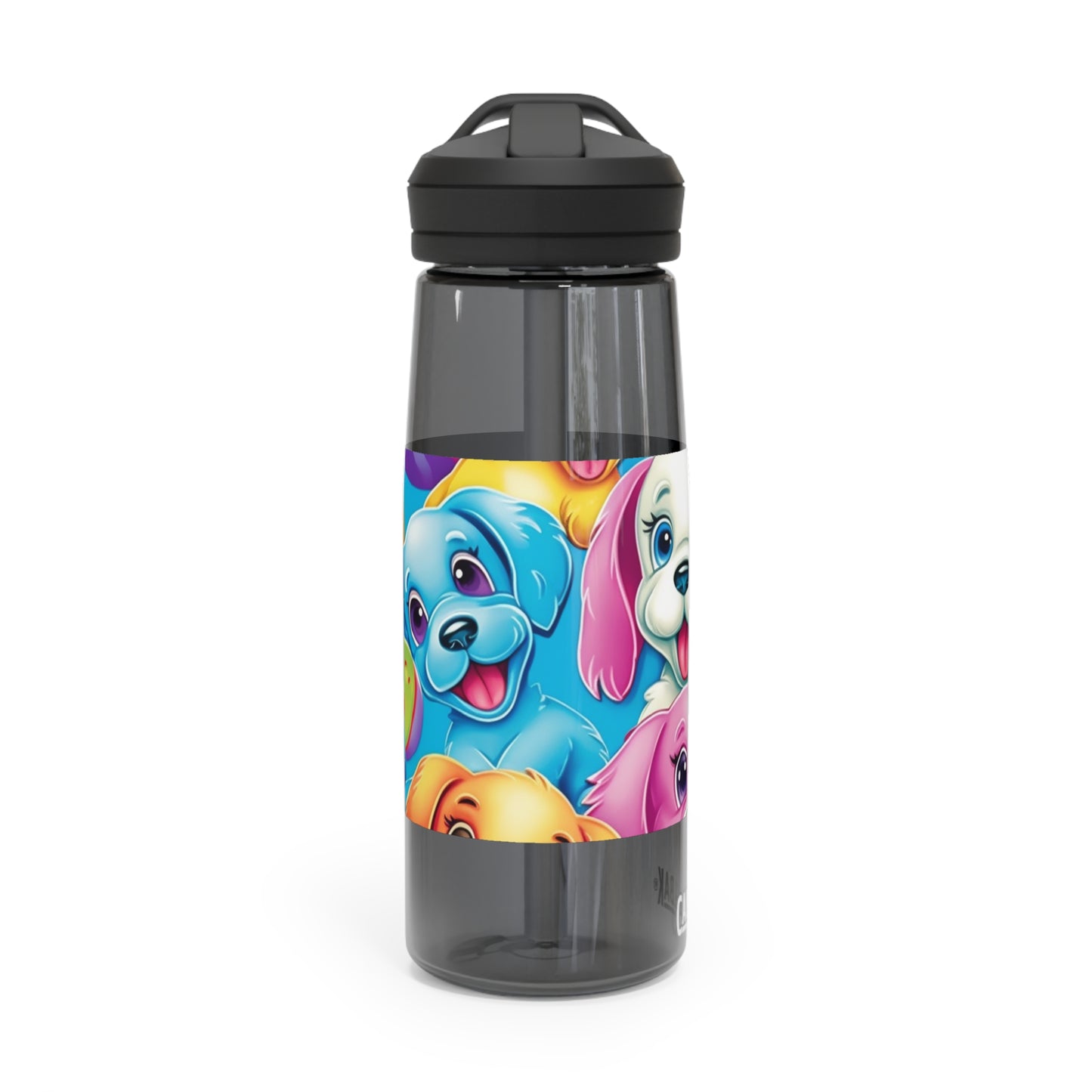 Happy Puppy & Dog Design - Vivid and Eye-Catching - CamelBak Eddy®  Water Bottle, 20oz\25oz