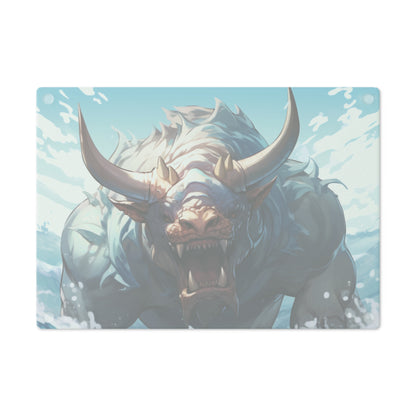 Bull Shark Fusion: Water Fantasy - Hybrid Ocean Marine Animal - Cutting Board