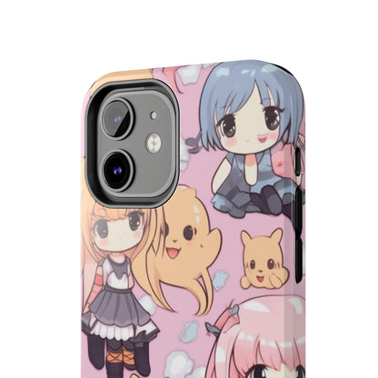 Kawaii Anime Girls: Cute and Adorable Manga Inspired Design - Tough Phone Cases