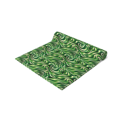 Disco Zebra Green - Table Runner (Cotton, Poly)